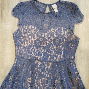 H&M Lace midi dress